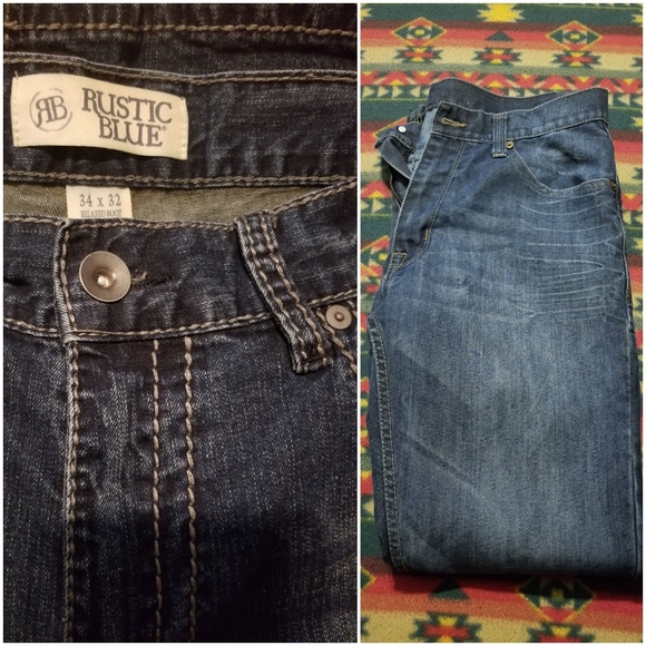 rustic blue jeans bootcut